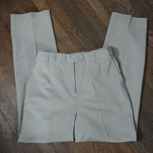 Norm Thompson Women's Kaki Dress Pants Size 4P